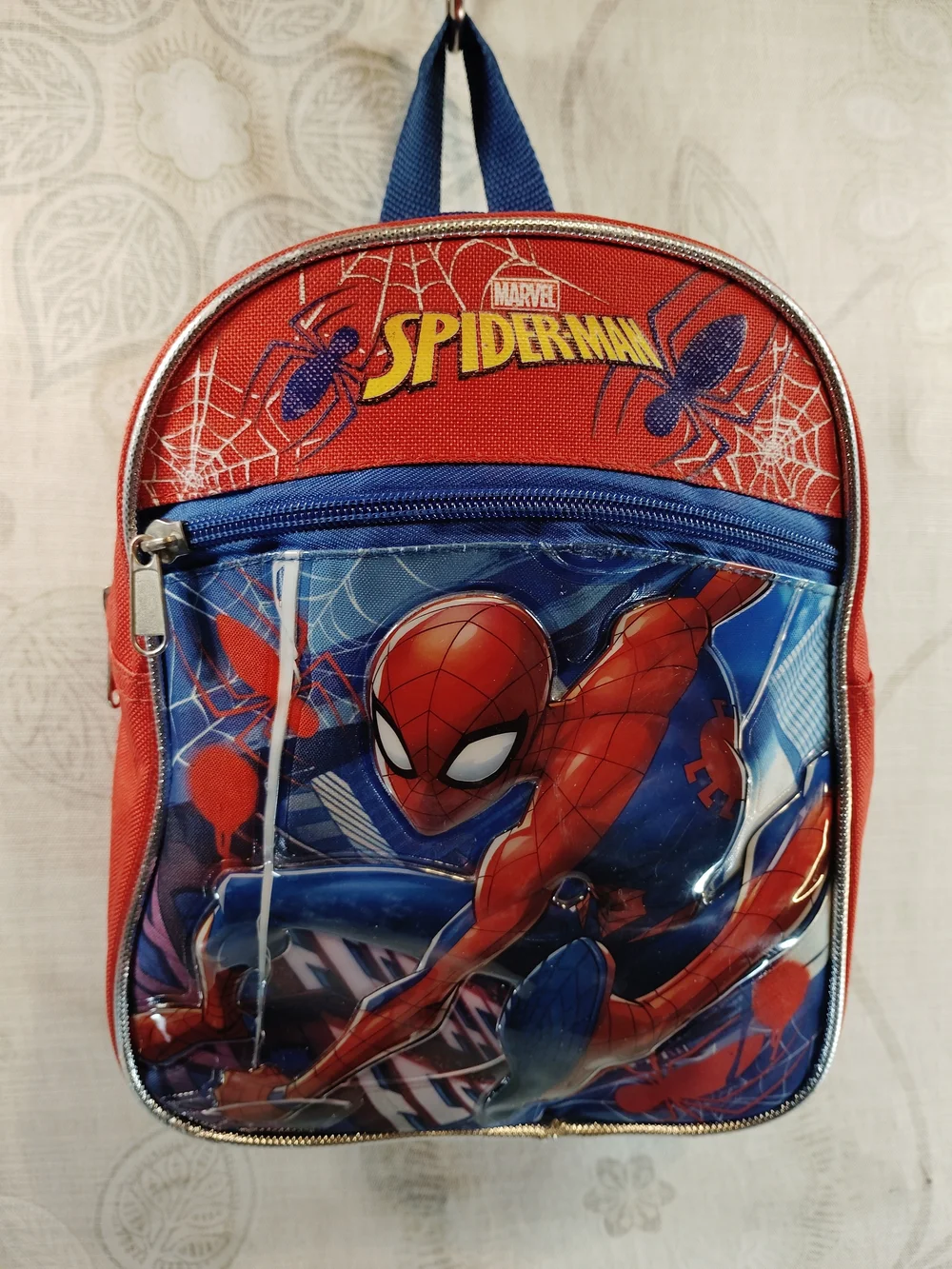 Marvel Spider-Man Kids Backpack - Red, Blue
